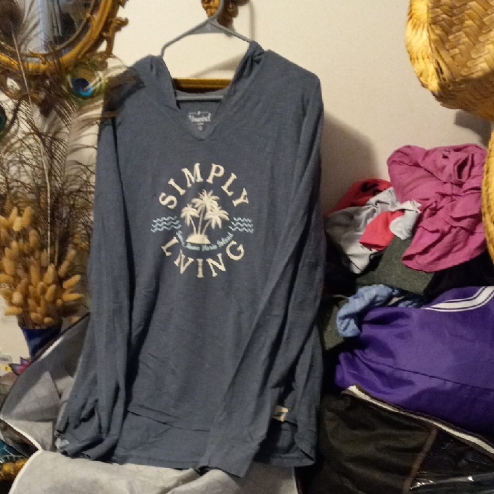 League Blue Simply Living Hoodie Tunic
